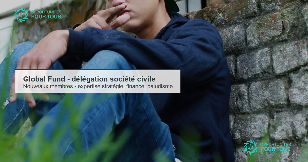 Global Fund : nouveaux membres recherchés pour la délégation société civile au Conseil (expertise stratégie, finance, paludisme)