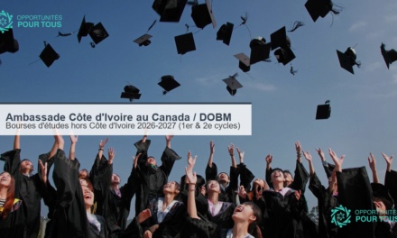 Bourses d&rsquo;études hors Côte d&rsquo;Ivoire 2026-2027 : candidatures ouvertes (1er et 2e cycles – filières techniques, industrielles, scientifiques)