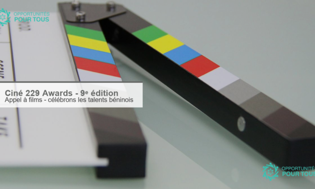 Ciné 229 Awards – 9ᵉ édition : appel à films (réalisateur·rice·s béninois·es)