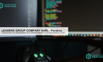 LEADERS GROUP COMPANY SARL (Parakou) recrute un·e Technicien·ne Réparateur·rice d&rsquo;Imprimantes & Photocopieurs (H/F) – CDI