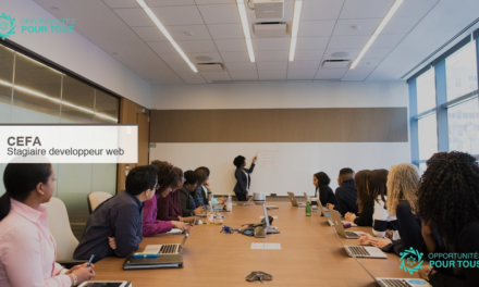 CEFA recrute un.e stagiaire développeur web