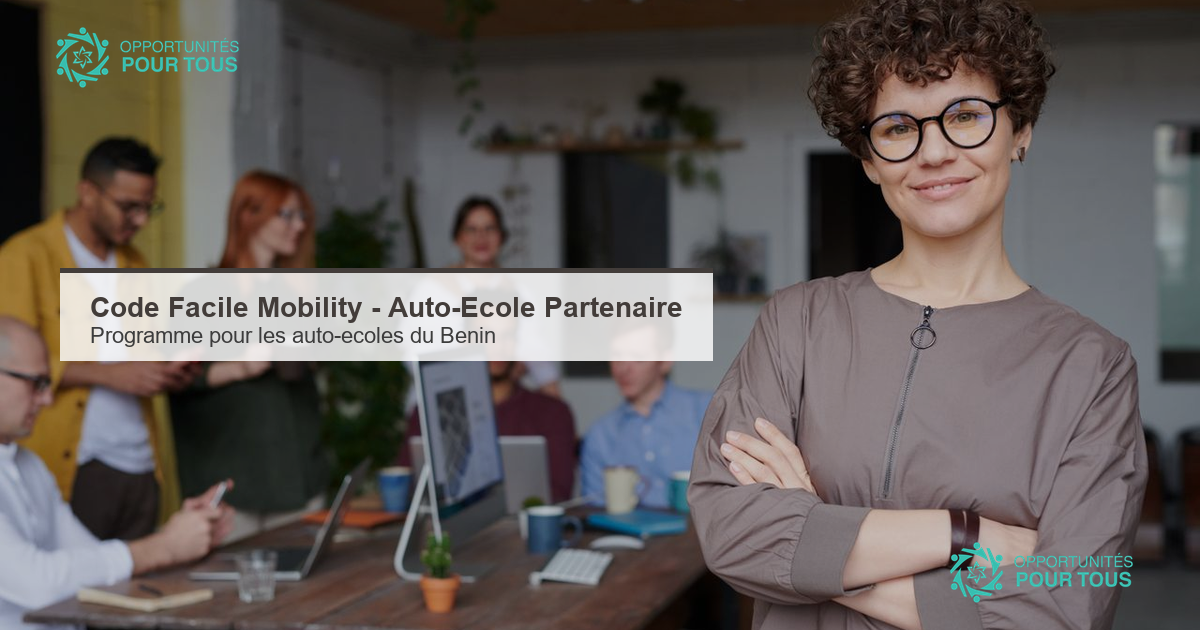 Code Facile Mobility – lancement du Programme Auto-École Partenaire (auto-écoles du Bénin)