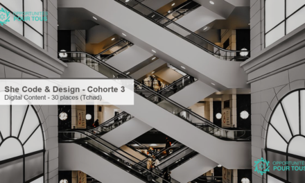 She Code & Design – Cohorte 3 (Tchad) : programme Digital Content pour jeunes filles, 30 places