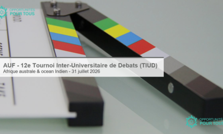 AUF – 12e Tournoi Inter-Universitaire de Débats en Français (TIUD), Afrique australe & océan Indien