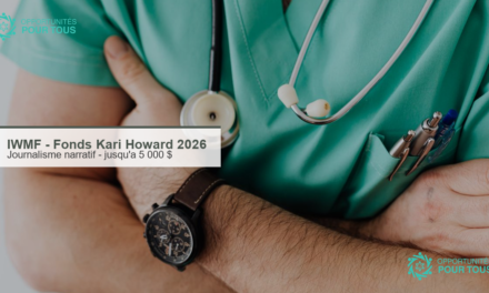 IWMF – Fonds Kari Howard pour le journalisme narratif 2026