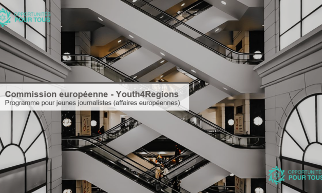 Commission européenne – Youth4Regions : programme pour jeunes journalistes intéressé·e·s par les affaires européennes