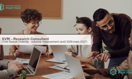 SVRI – Research Consultant : mesure des résultats en prévention des violences sexuelles faites aux enfants (CSV outcome measurement)