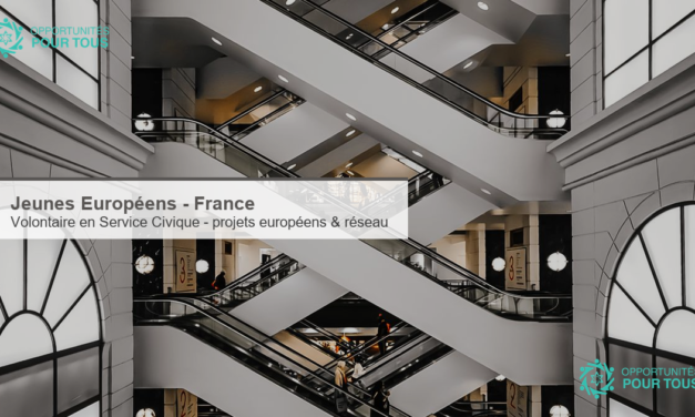 Les Jeunes Européens – France : recrutement d&rsquo;un·e volontaire en Service Civique (projets européens, environnement et citoyenneté)
