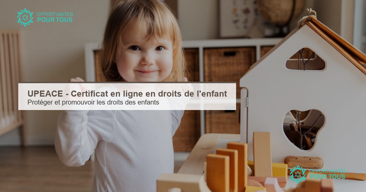 UPEACE – certificat en ligne en droits de l&rsquo;enfant