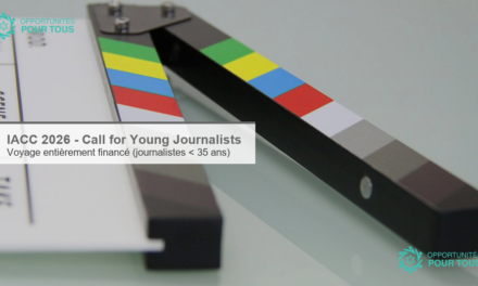 IACC 2026 – Call for Young Journalists : voyage entièrement financé vers la Conférence internationale contre la corruption (journalistes de moins de 35 ans)