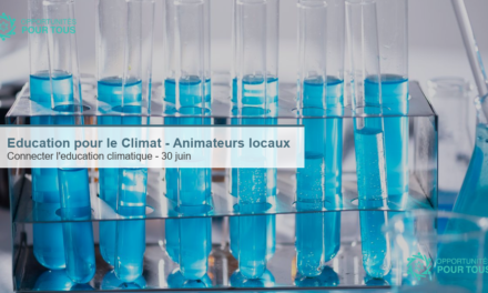 Communauté Éducation pour le Climat – recrute des animateurs locaux (date limite 30 juin 2026)