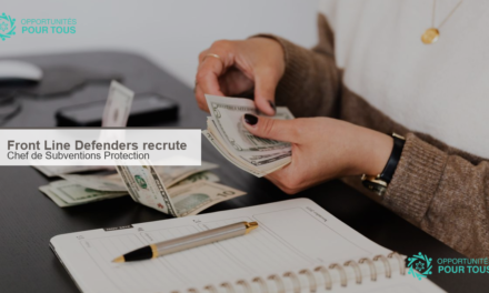 Front Line Defenders – recrute un Chef de Subventions Protection (Head of Protection Grants)