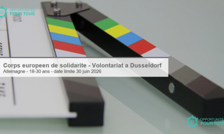 Corps européen de solidarité (Aktion West-Ost) – volontaires pour un projet à Düsseldorf, Allemagne