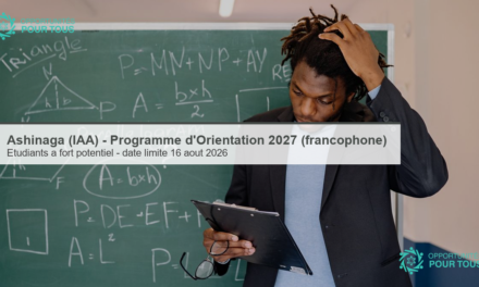 Initiative d&rsquo;Ashinaga pour l&rsquo;Afrique (IAA) – Programme d&rsquo;Orientation 2027, Parcours Francophone