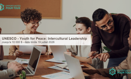 UNESCO – Youth for Peace: Intercultural Leadership Programme (2e édition)