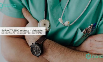 IMPACTA6KO – recrute un(e) Vidéaste (mode africaine)
