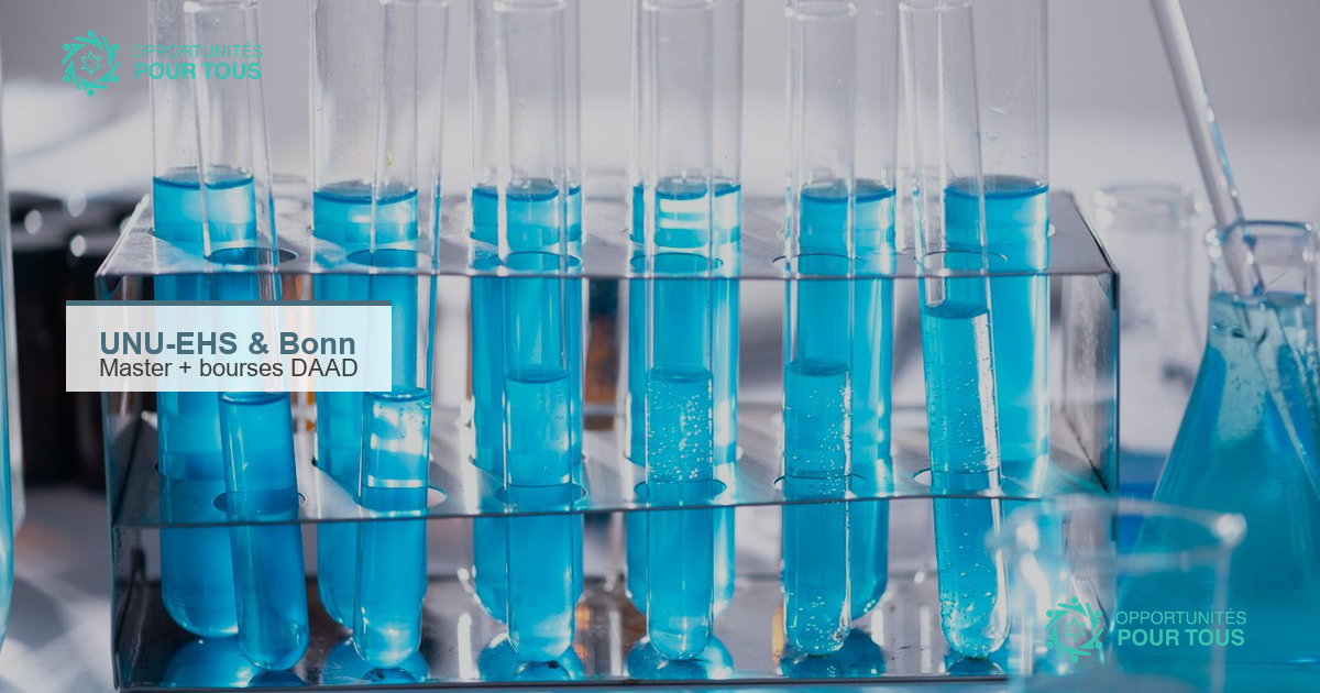 Master UNU-EHS & Bonn : bourses DAAD disponibles