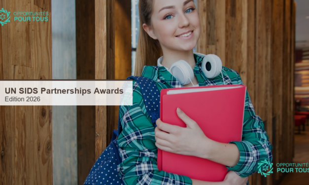 UN SIDS Partnerships Awards 2026 : candidatures ouvertes