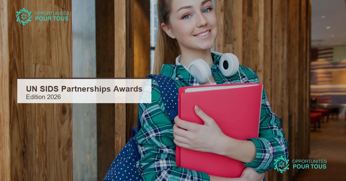 UN SIDS Partnerships Awards 2026 : candidatures ouvertes