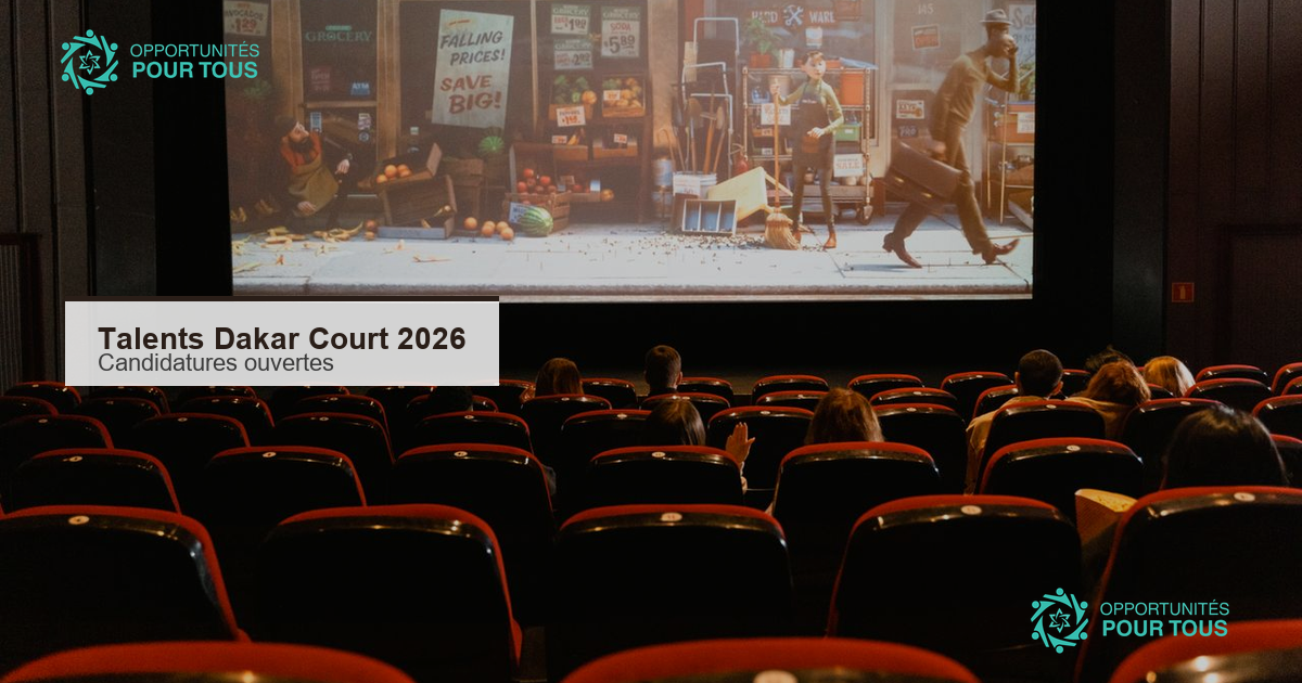 Talents Dakar Court 2026 : les candidatures sont ouvertes