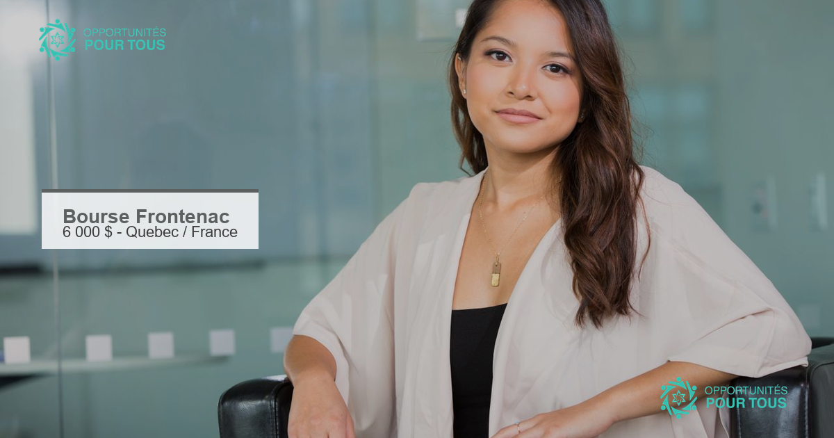 Bourse Frontenac : 6 000 $ pour un séjour de recherche au Québec