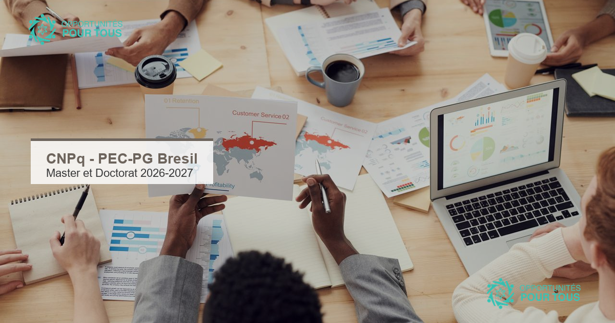 Bourses d&rsquo;études au Brésil 2026-2027 : master et doctorat