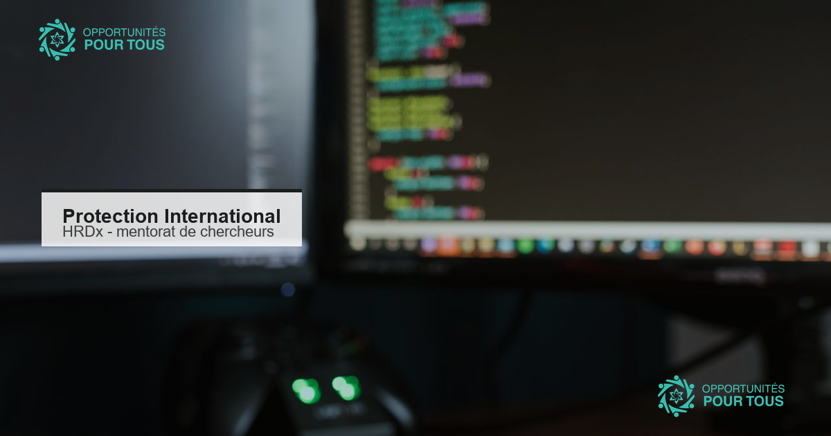 HRDx : mentorat pour jeunes chercheurs en droits humains