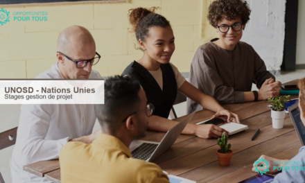 UNOSD recrute des stagiaires en gestion de projet en Corée du Sud