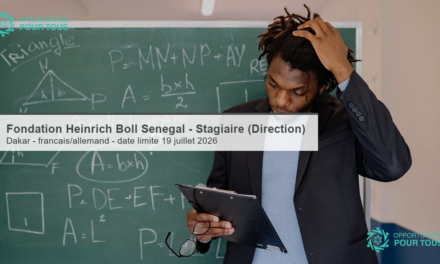 Fondation Heinrich Böll Sénégal – recrute un·e stagiaire en appui à la Direction (Dakar)
