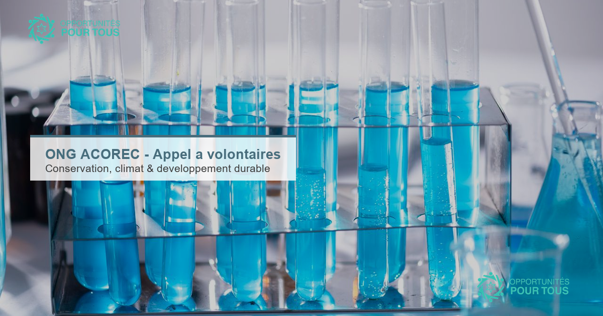 ONG ACOREC – appel à volontaires (conservation des écosystèmes, climat, développement durable)