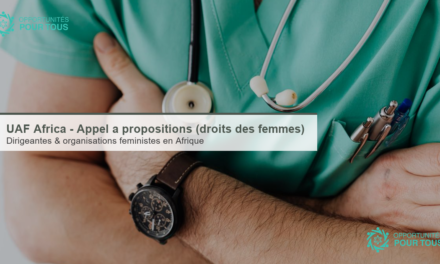 UAF Africa – appel à propositions (droits des femmes en Afrique)