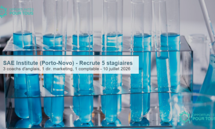 SAE Institute (Porto-Novo) – recrute 5 stagiaires