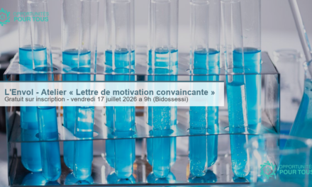 L&rsquo;Envol – atelier « Décrocher plus d&rsquo;entretiens avec une lettre de motivation convaincante »