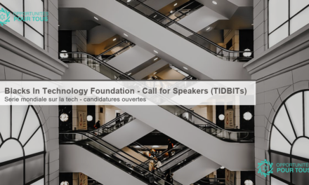 Blacks In Technology Foundation – Call for Speakers (série TIDBITs)