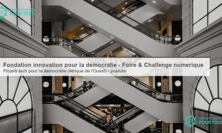 Fondation de l&rsquo;innovation pour la démocratie – Foire et Challenge de l&rsquo;innovation numérique (Afrique de l&rsquo;Ouest)