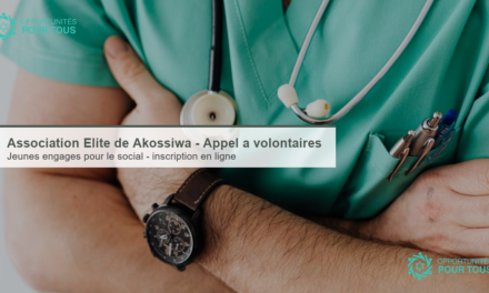 Association Élite de Akossiwa – appel à volontaires (plusieurs postes)