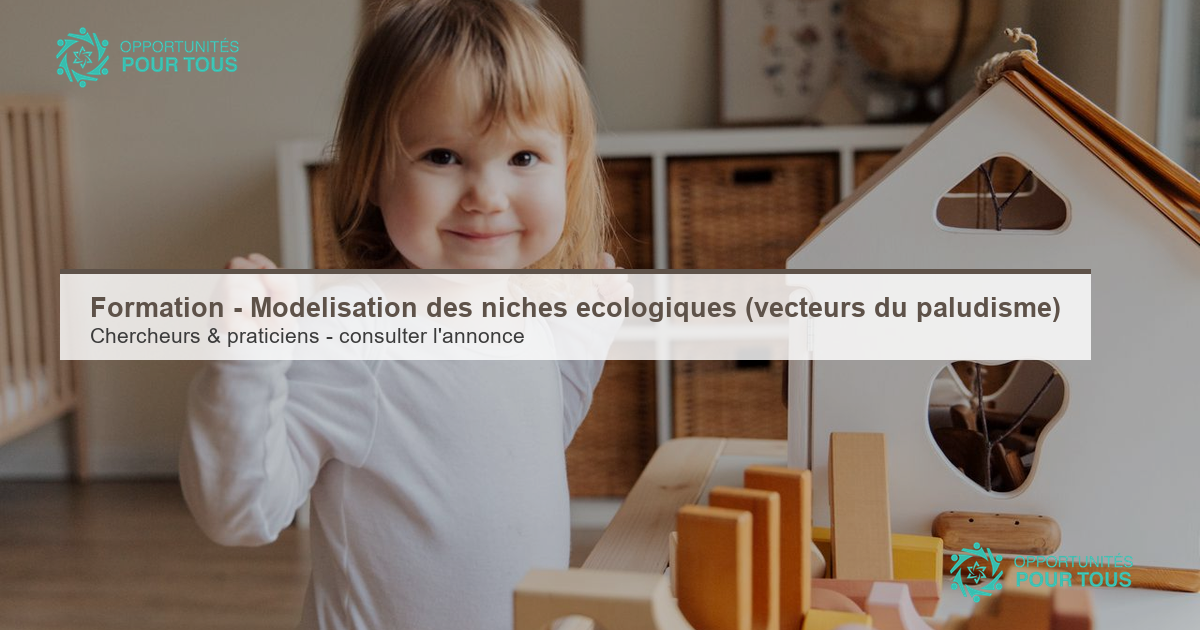 Formation en modélisation des niches écologiques des vecteurs du paludisme