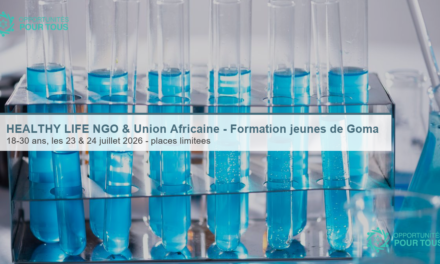 HEALTHY LIFE NGO & Union Africaine – Formation pour les jeunes de Goma (18-30 ans)