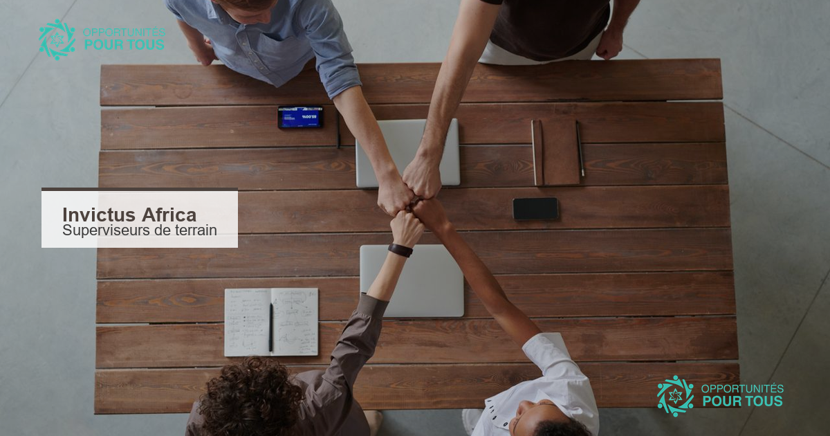 Invictus Africa recrute des superviseurs de terrain au Nigeria
