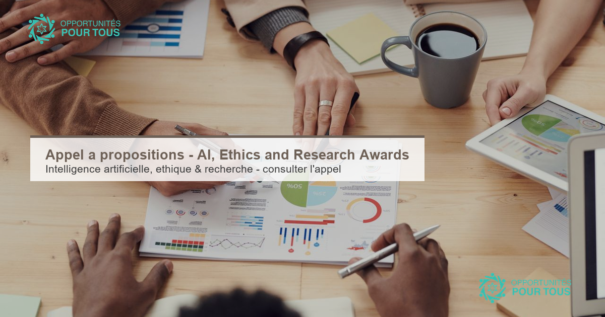 Appel à propositions – AI, Ethics and Research Awards