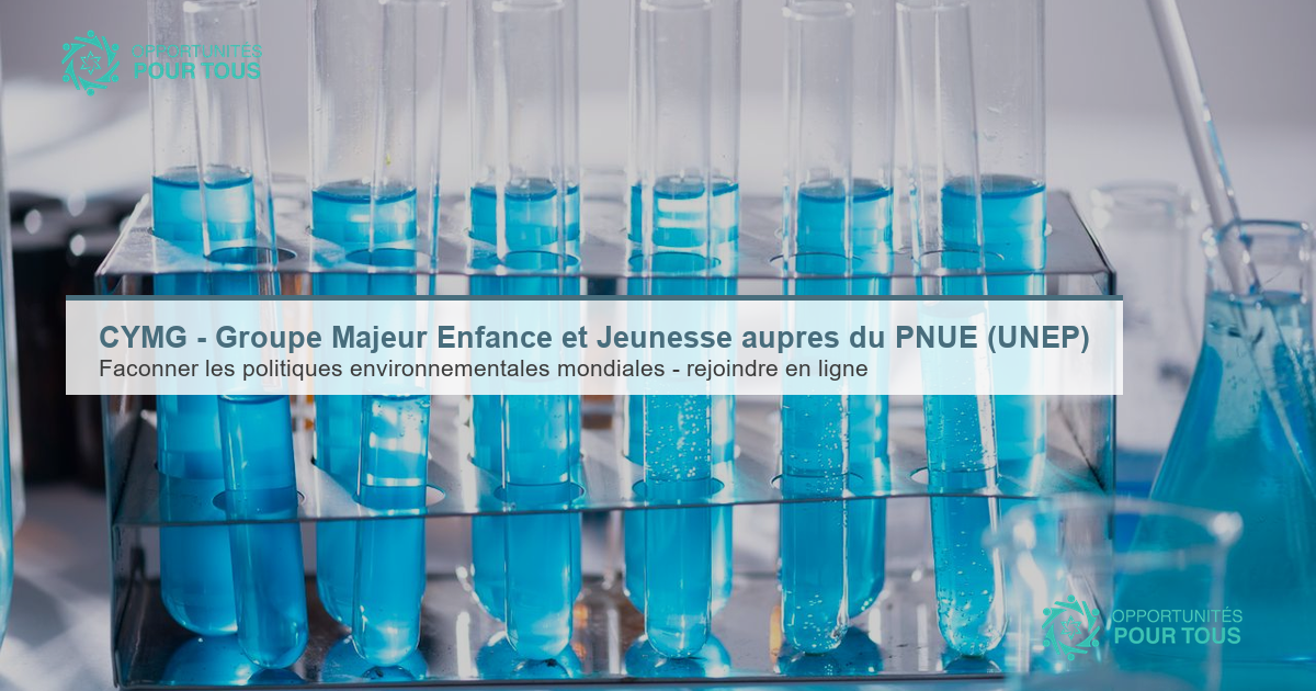 CYMG – Groupe Majeur Enfance et Jeunesse auprès du PNUE (UNEP)