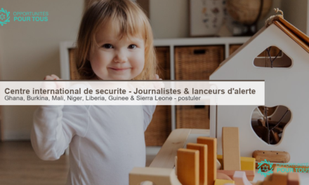 Centre international de sécurité – Soutien aux journalistes et lanceurs d&rsquo;alerte (Afrique de l&rsquo;Ouest)