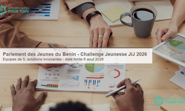 Parlement des Jeunes du Bénin – Challenge Jeunesse de la JIJ 2026