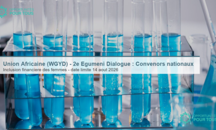 Union Africaine (WGYD) – Appel à Convenors nationaux pour le 2e Egumeni Dialogue