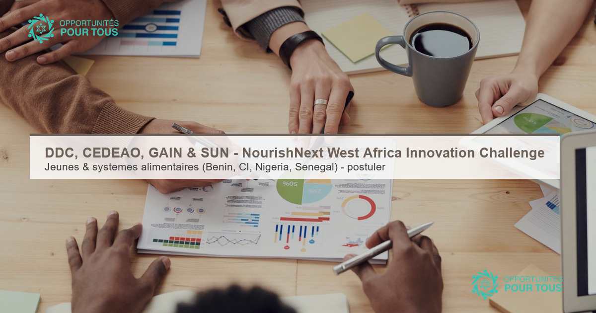 NourishNext West Africa Innovation Challenge – Innovation des jeunes pour les systèmes alimentaires