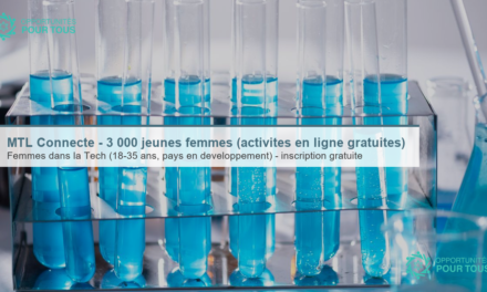 MTL Connecte – Participation gratuite pour 3 000 jeunes femmes (activités en ligne, numérique)