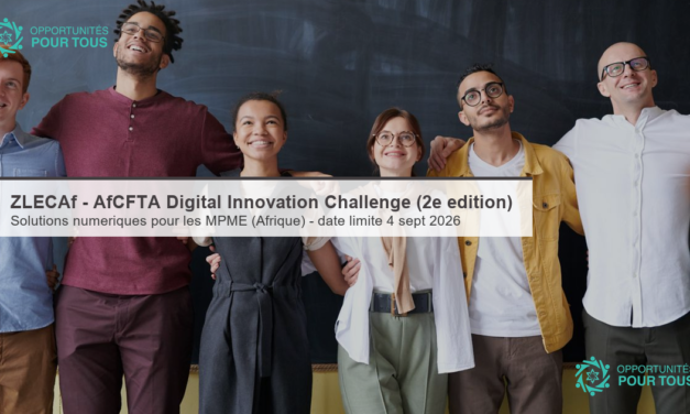 AfCFTA Digital Innovation Challenge (2e édition) – Solutions numériques pour les MPME