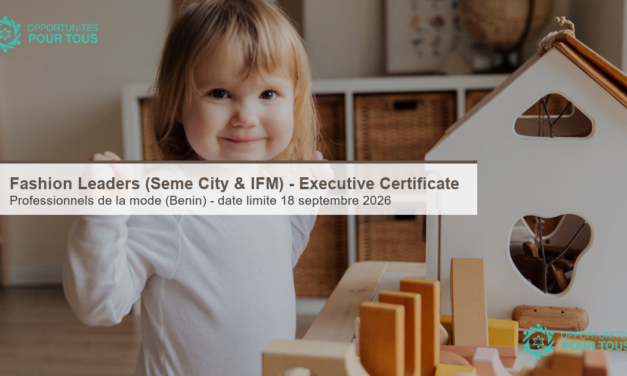 Fashion Leaders (Sèmè City & IFM) – Executive Certificate pour les professionnels de la mode