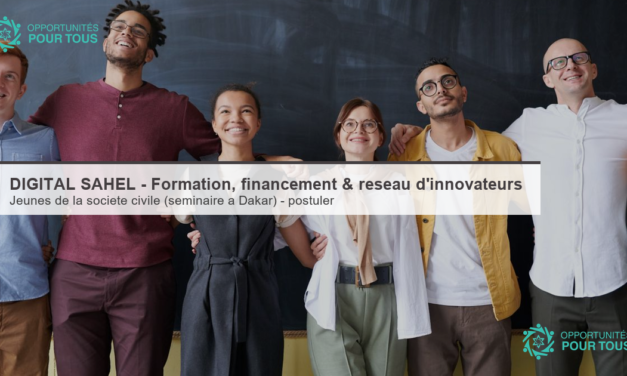 DIGITAL SAHEL – Formation, financement de démarrage et réseau d&rsquo;innovateurs