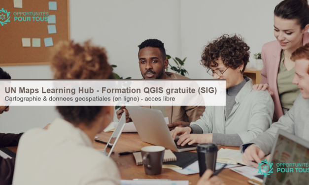 UN Maps Learning Hub – Formation QGIS gratuite (cartographie SIG)